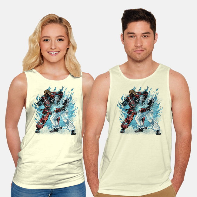 Time For Battle-Unisex-Basic-Tank-glitchygorilla