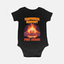 Emotional Support Fire Demon-Baby-Basic-Onesie-rmatix