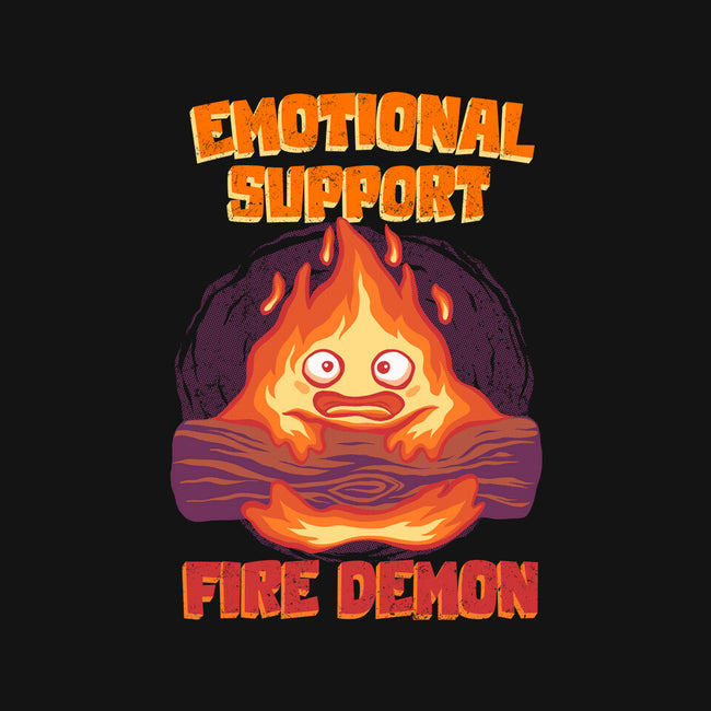 Emotional Support Fire Demon-None-Drawstring-Bag-rmatix