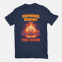Emotional Support Fire Demon-Mens-Heavyweight-Tee-rmatix