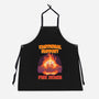 Emotional Support Fire Demon-Unisex-Kitchen-Apron-rmatix