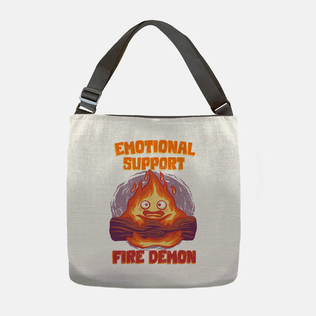 Emotional Support Fire Demon-None-Adjustable Tote-Bag-rmatix
