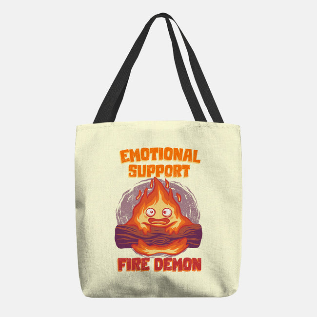 Emotional Support Fire Demon-None-Basic Tote-Bag-rmatix