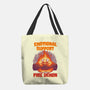 Emotional Support Fire Demon-None-Basic Tote-Bag-rmatix
