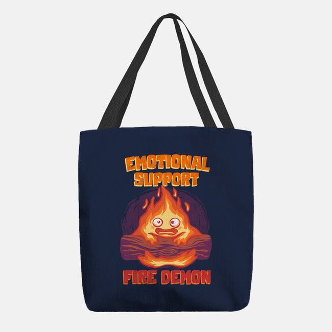 Emotional Support Fire Demon-None-Basic Tote-Bag-rmatix