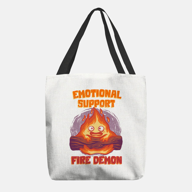 Emotional Support Fire Demon-None-Basic Tote-Bag-rmatix