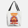 Emotional Support Fire Demon-None-Basic Tote-Bag-rmatix