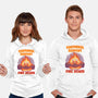 Emotional Support Fire Demon-Unisex-Pullover-Sweatshirt-rmatix