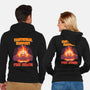 Emotional Support Fire Demon-Unisex-Zip-Up-Sweatshirt-rmatix