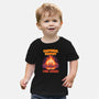 Emotional Support Fire Demon-Baby-Basic-Tee-rmatix