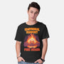 Emotional Support Fire Demon-Mens-Basic-Tee-rmatix