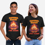Emotional Support Fire Demon-Unisex-Basic-Tee-rmatix