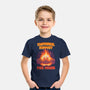Emotional Support Fire Demon-Youth-Basic-Tee-rmatix
