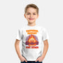 Emotional Support Fire Demon-Youth-Basic-Tee-rmatix