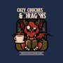 Cozy Couches And Dragons-Youth-Pullover-Sweatshirt-jrberger