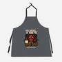 Cozy Couches And Dragons-Unisex-Kitchen-Apron-jrberger