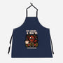 Cozy Couches And Dragons-Unisex-Kitchen-Apron-jrberger