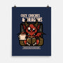 Cozy Couches And Dragons-None-Matte-Poster-jrberger