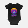 Retro Space Hunter-Baby-Basic-Onesie-ddjvigo