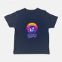 Retro Space Hunter-Baby-Basic-Tee-ddjvigo