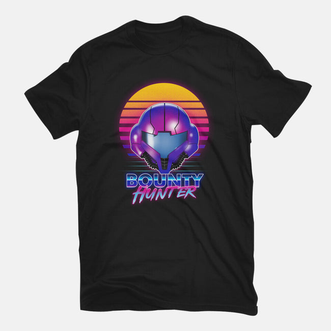 Retro Space Hunter-Womens-Fitted-Tee-ddjvigo