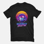 Retro Space Hunter-Womens-Fitted-Tee-ddjvigo