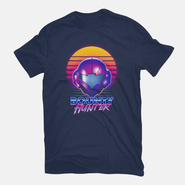 Retro Space Hunter-Womens-Fitted-Tee-ddjvigo