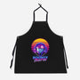 Retro Space Hunter-Unisex-Kitchen-Apron-ddjvigo