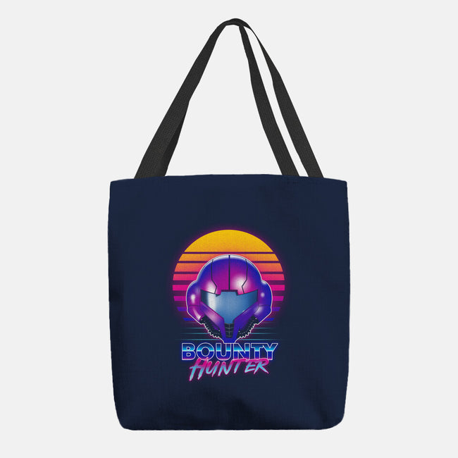 Retro Space Hunter-None-Basic Tote-Bag-ddjvigo