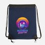 Retro Space Hunter-None-Drawstring-Bag-ddjvigo