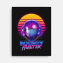 Retro Space Hunter-None-Stretched-Canvas-ddjvigo