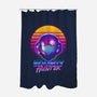 Retro Space Hunter-None-Polyester-Shower Curtain-ddjvigo