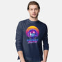Retro Space Hunter-Mens-Long Sleeved-Tee-ddjvigo