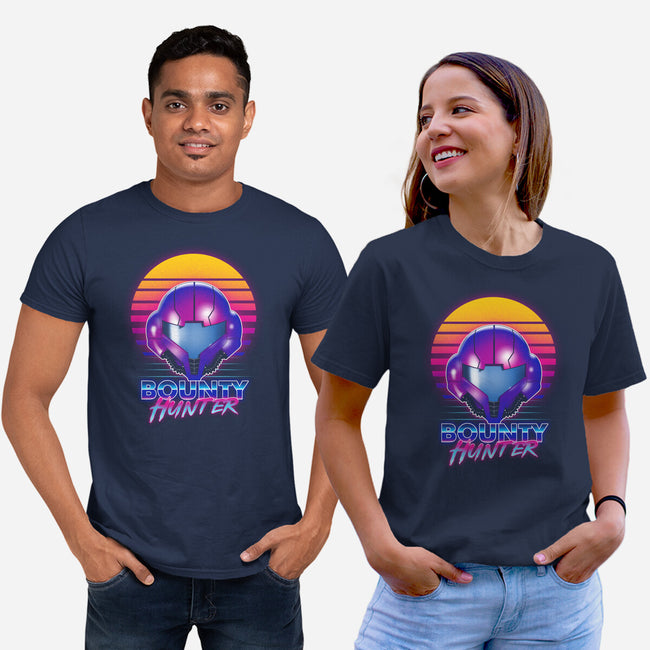 Retro Space Hunter-Unisex-Basic-Tee-ddjvigo