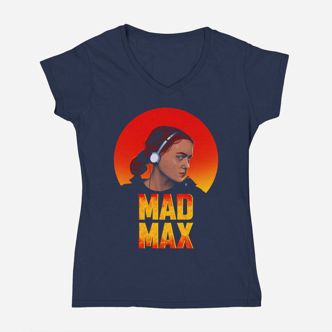 Mad Max-Womens-V-Neck-Tee-ddjvigo