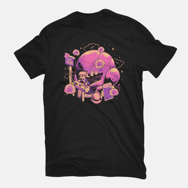 Open For Brains-Womens-Fitted-Tee-eduely