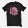 Open For Brains-Womens-Fitted-Tee-eduely