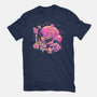 Open For Brains-Womens-Fitted-Tee-eduely