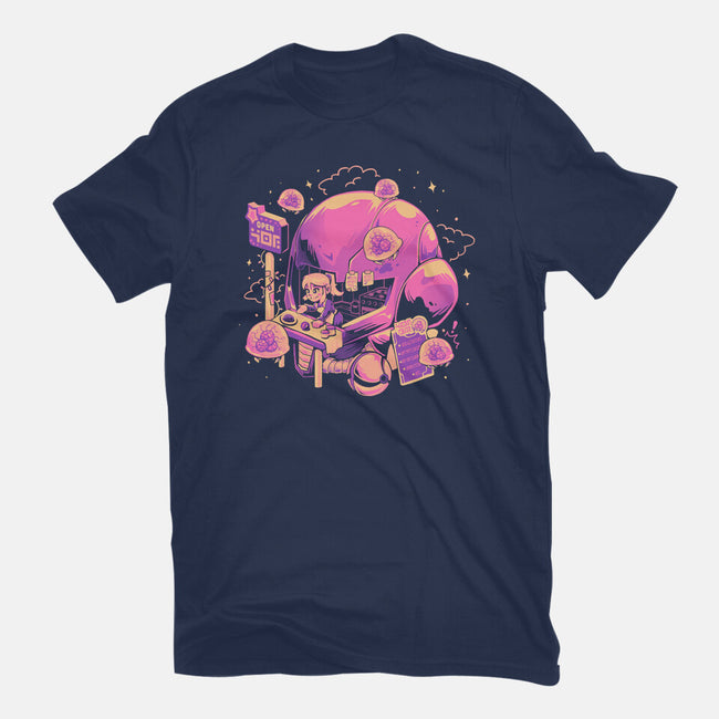 Open For Brains-Unisex-Basic-Tee-eduely