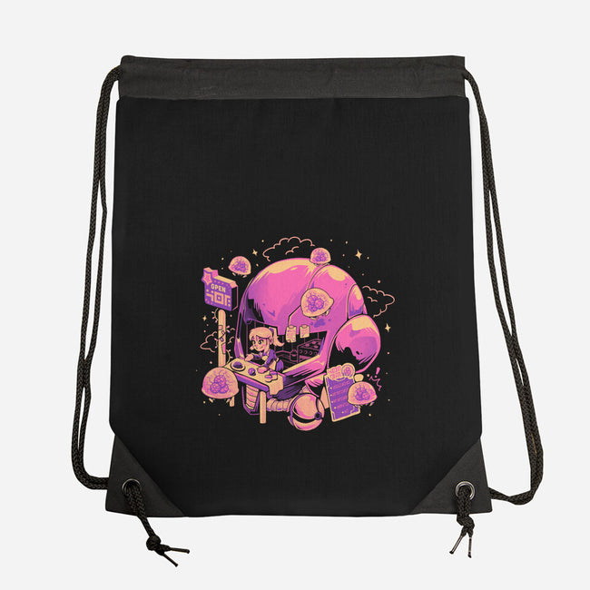 Open For Brains-None-Drawstring-Bag-eduely