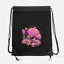 Open For Brains-None-Drawstring-Bag-eduely