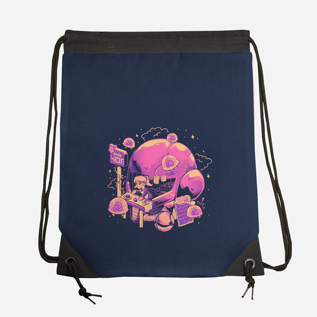 Open For Brains-None-Drawstring-Bag-eduely