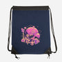 Open For Brains-None-Drawstring-Bag-eduely