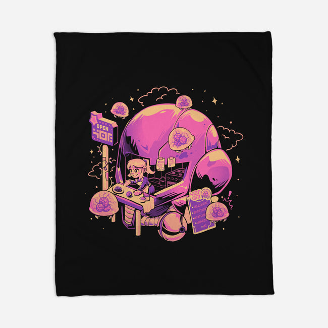 Open For Brains-None-Fleece-Blanket-eduely