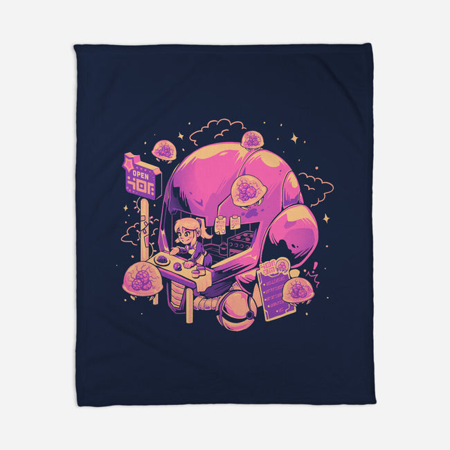 Open For Brains-None-Fleece-Blanket-eduely