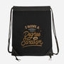 I Have A Degree In Sarcasm-None-Drawstring-Bag-koalastudio