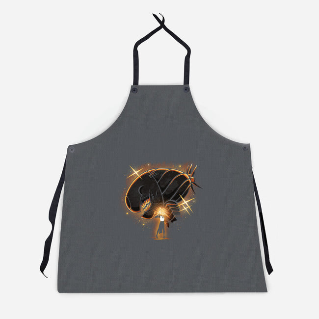 The Bomb Devil-Unisex-Kitchen-Apron-grevalra