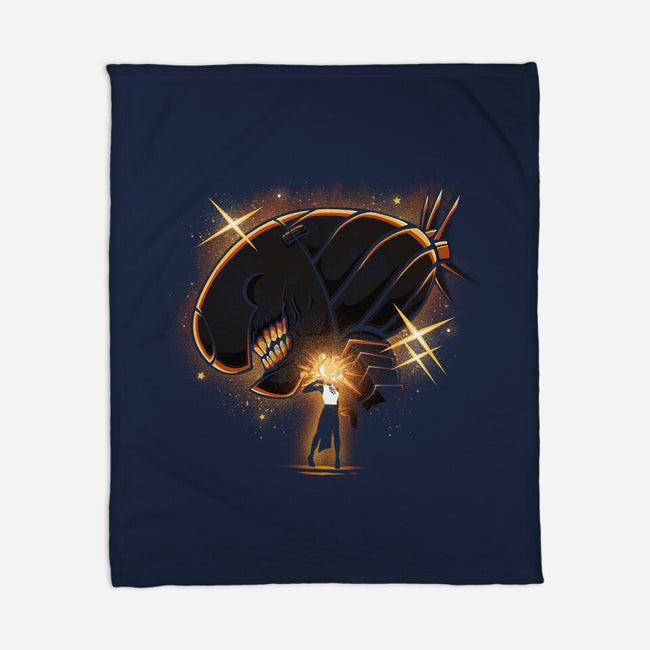 The Bomb Devil-None-Fleece-Blanket-grevalra