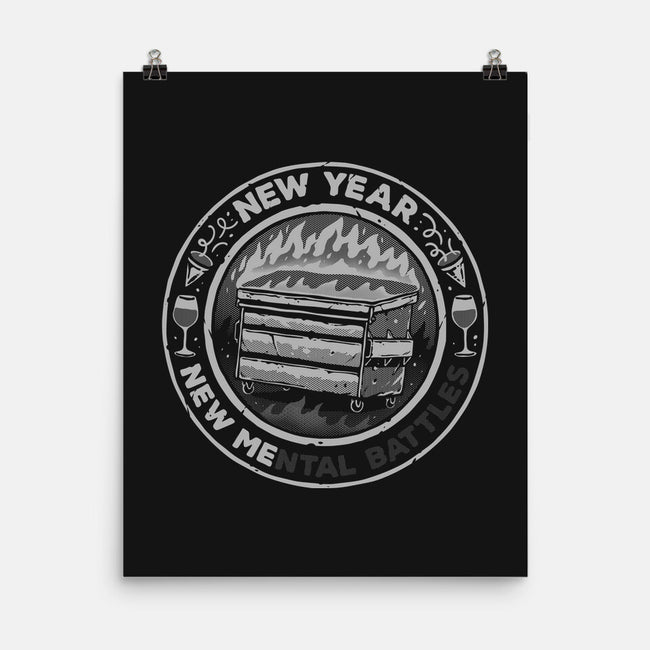 New Mental Battles-None-Matte-Poster-glitchygorilla