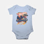 Blazing Time Machine-Baby-Basic-Onesie-glitchygorilla